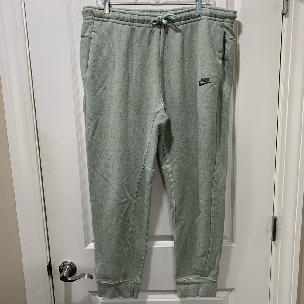 Nike Tech Fleece Joggers Xlarge Lime With Speckled Dots